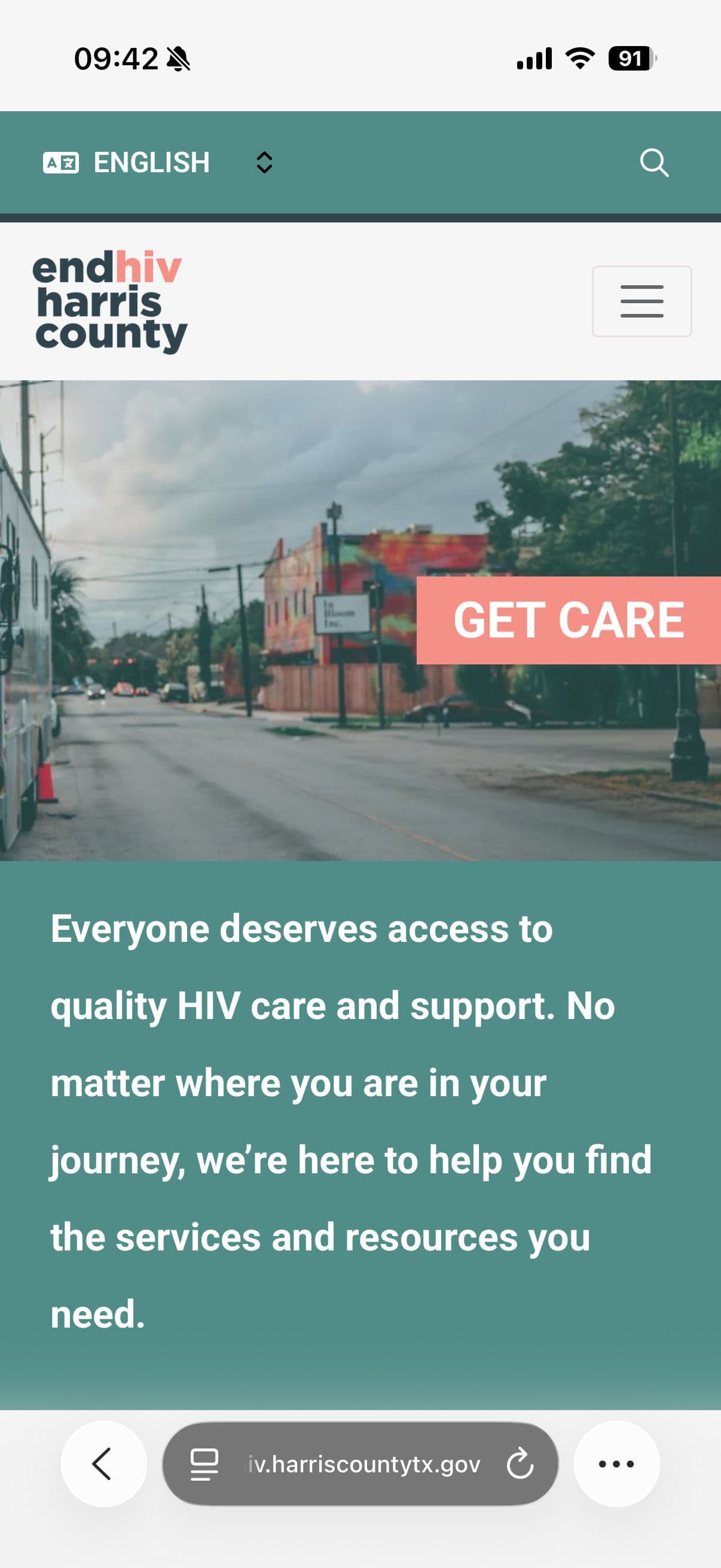 EndHIV mobile screenshot