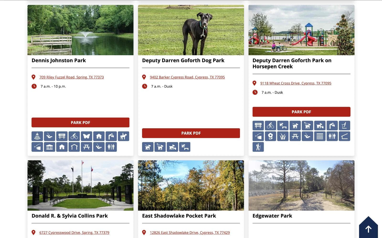 Harris County Commissioner Precinct 3 desktop screenshot