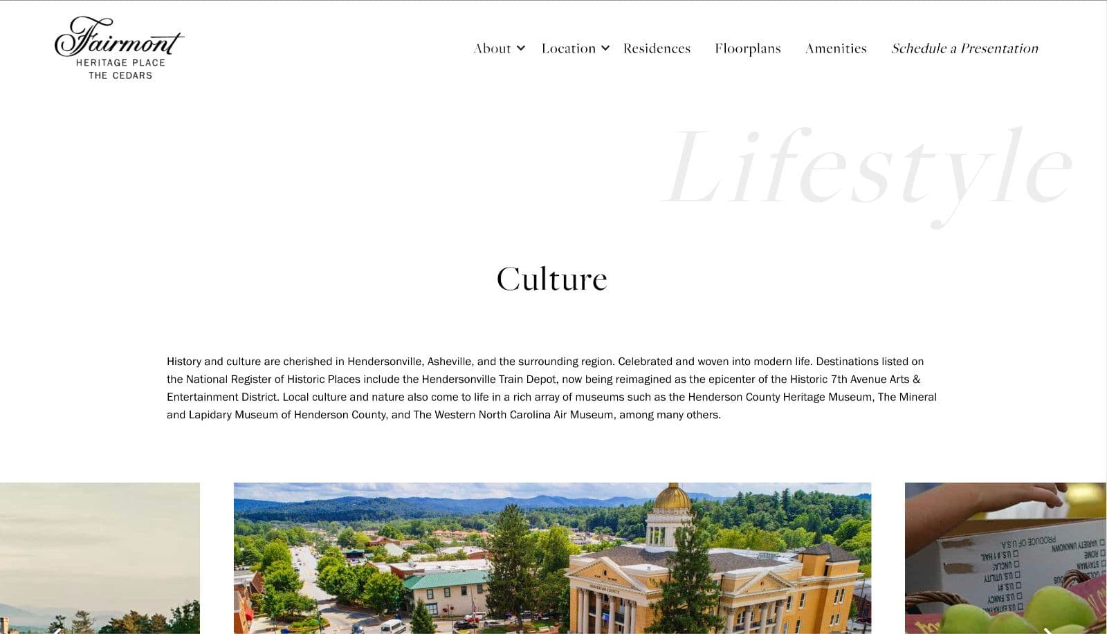 Fairmont Residences the Cedars desktop screenshot